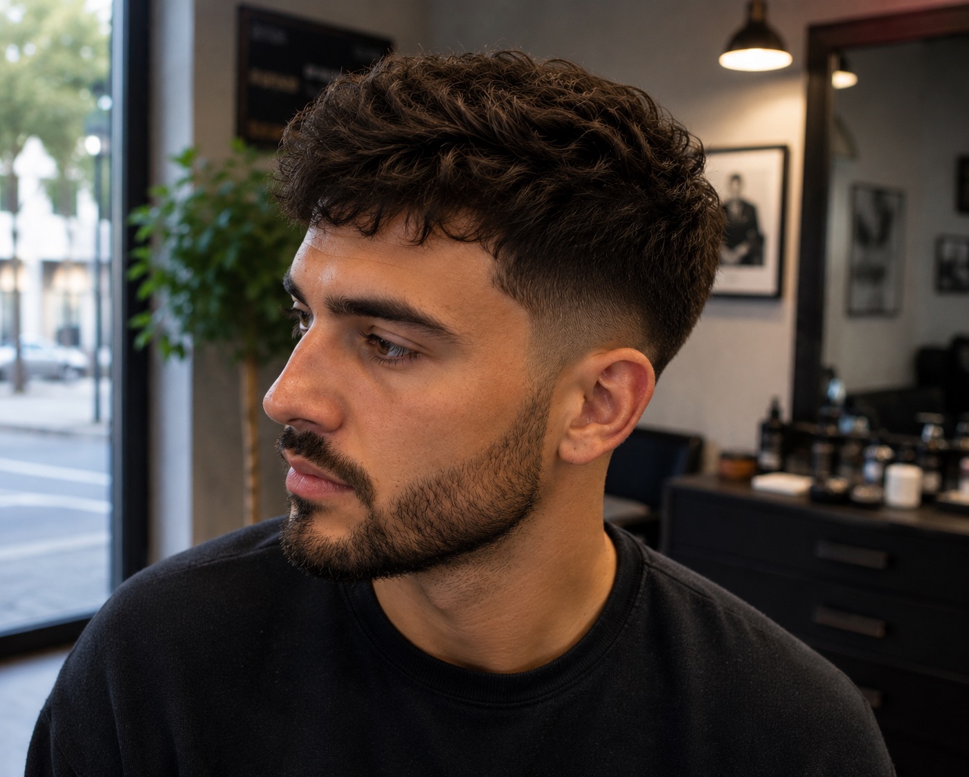 Dégradé naturel homme