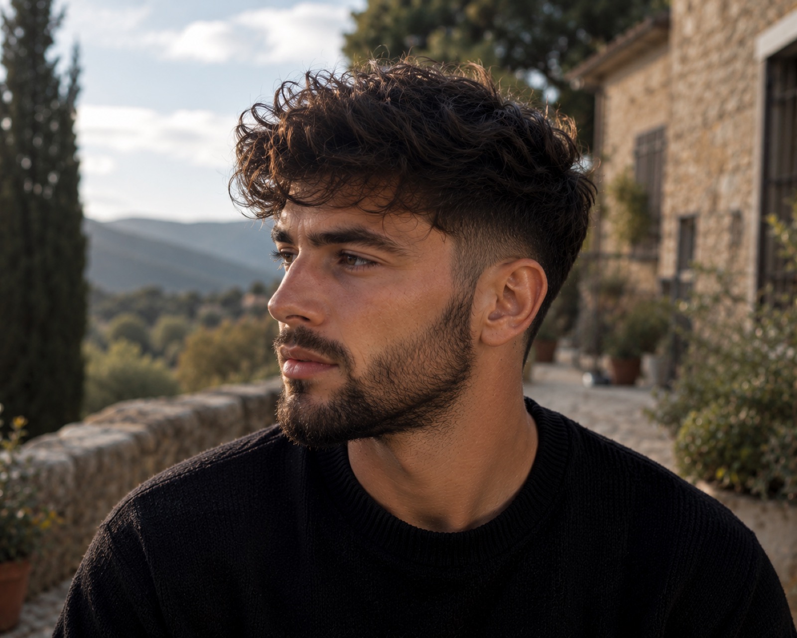 Coupe homme esprit nature