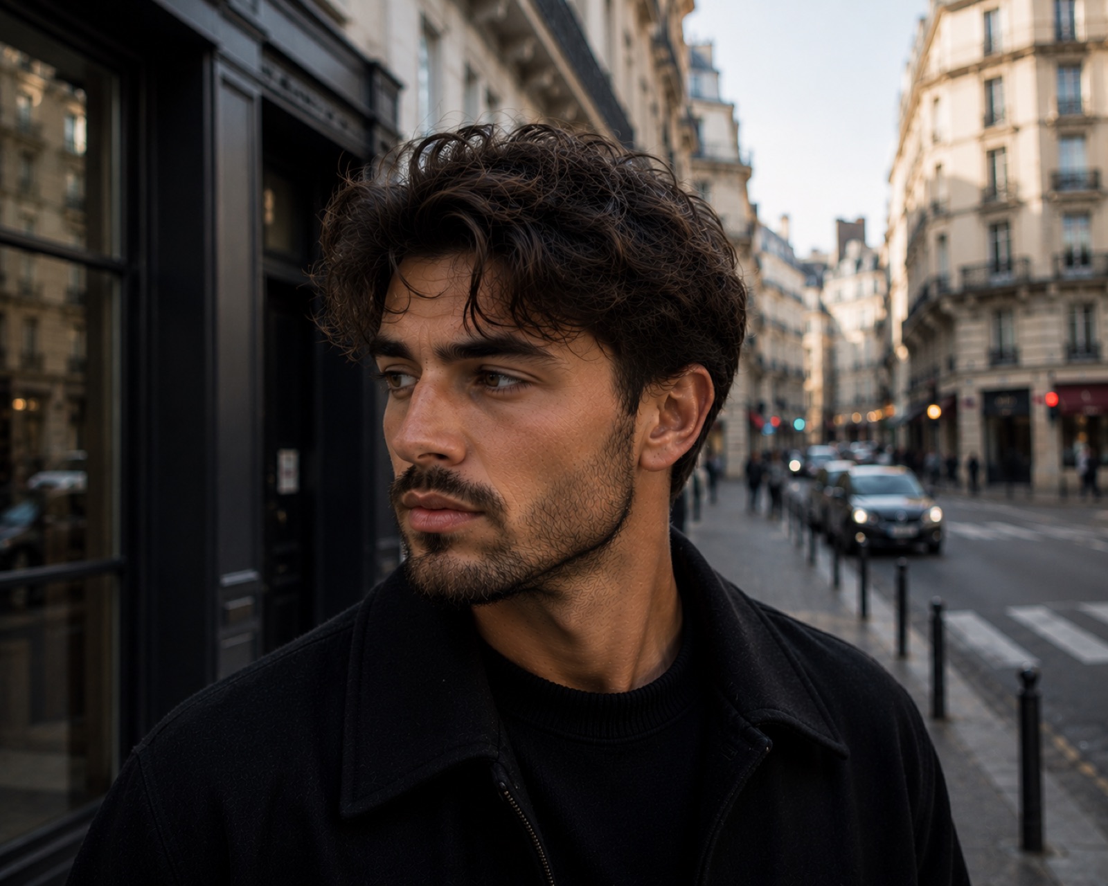 Coupe homme dégradé moderne